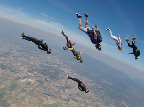 la chute libre ma passion avec 1000 sauts à mon actif